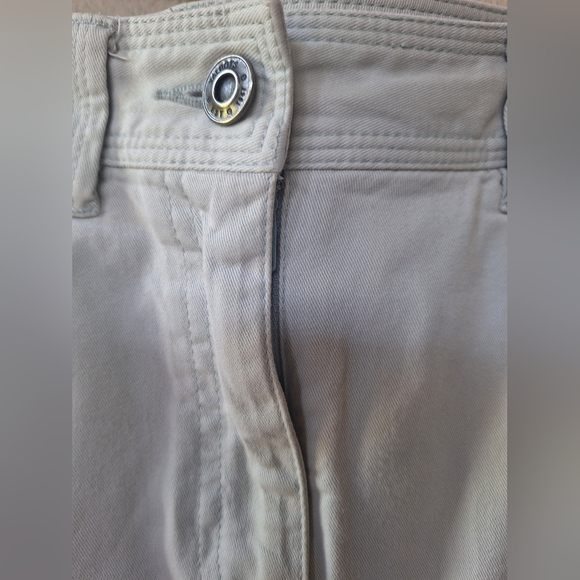 Talbots Womens Light Wash Knee-length Denim Skirt Pockets Size 6 - Picture 4 of 8